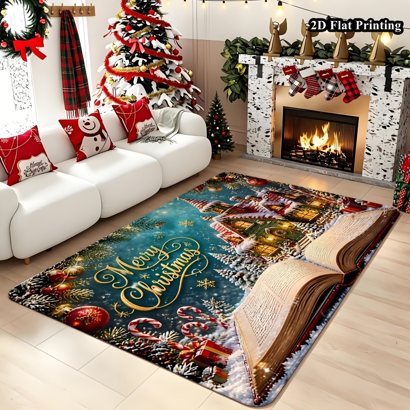 Commercial Book Printing Machines - قطعة واحدة من سجادة عيد الميلاد