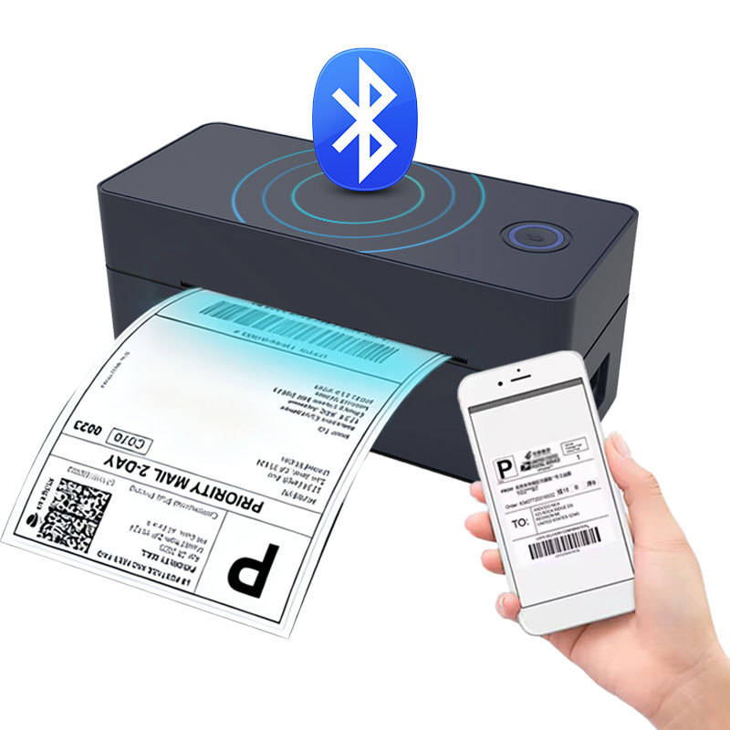 Receipt Printer - طابعة ملصقات شحن سطح المكتب الحرارية