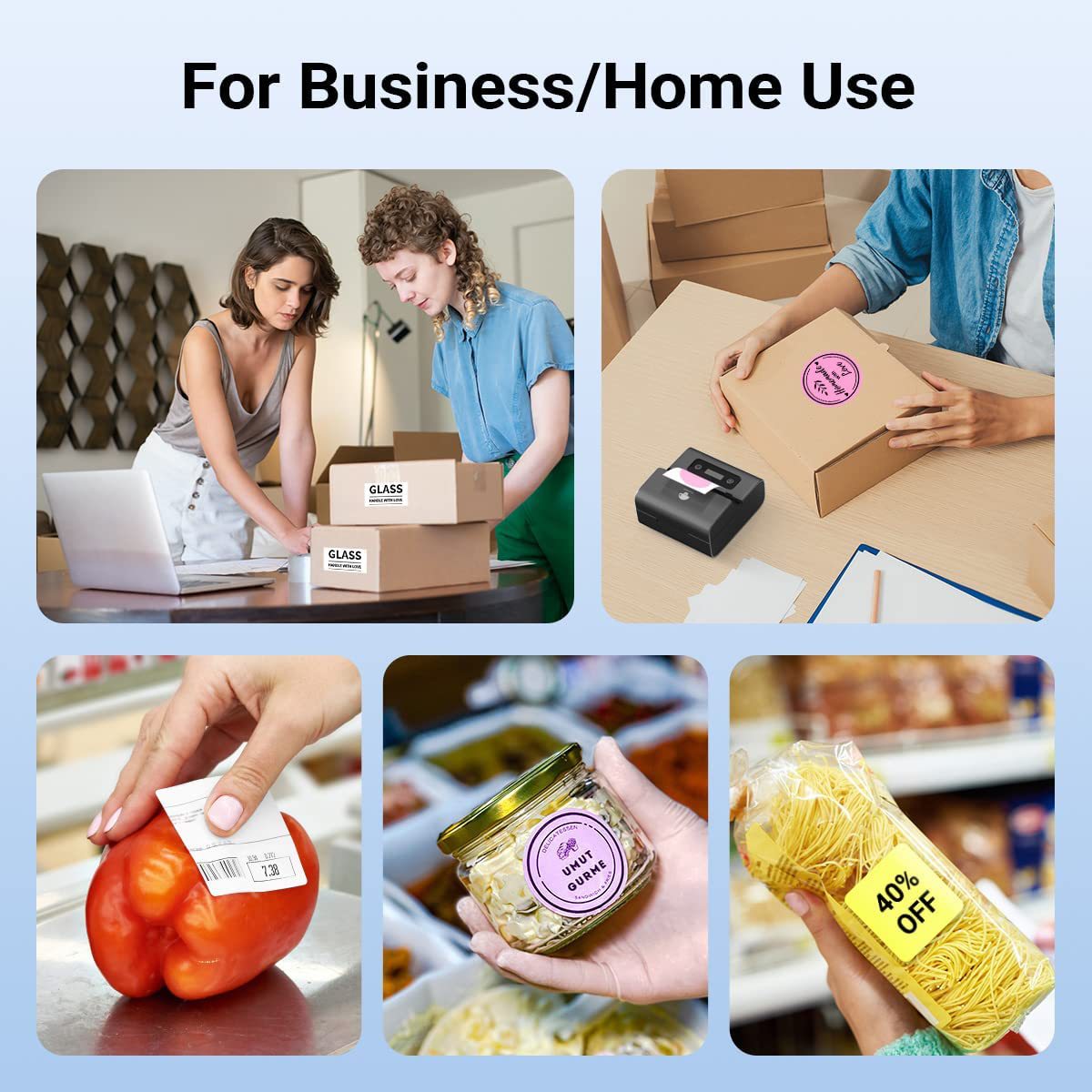 Real Phomemo M221 3 بوصة مقاوم - مراجعة Barcode Printer وسعره