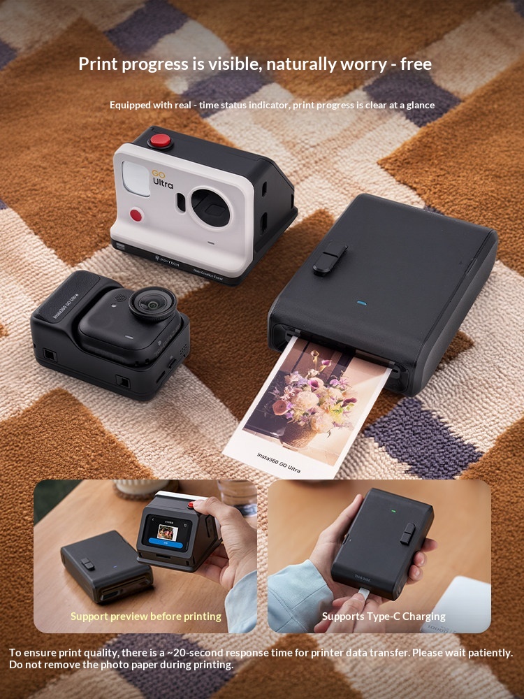 علبة/مجموعة PGYTECH GO Ultra F - مراجعة Photo Printer وسعره