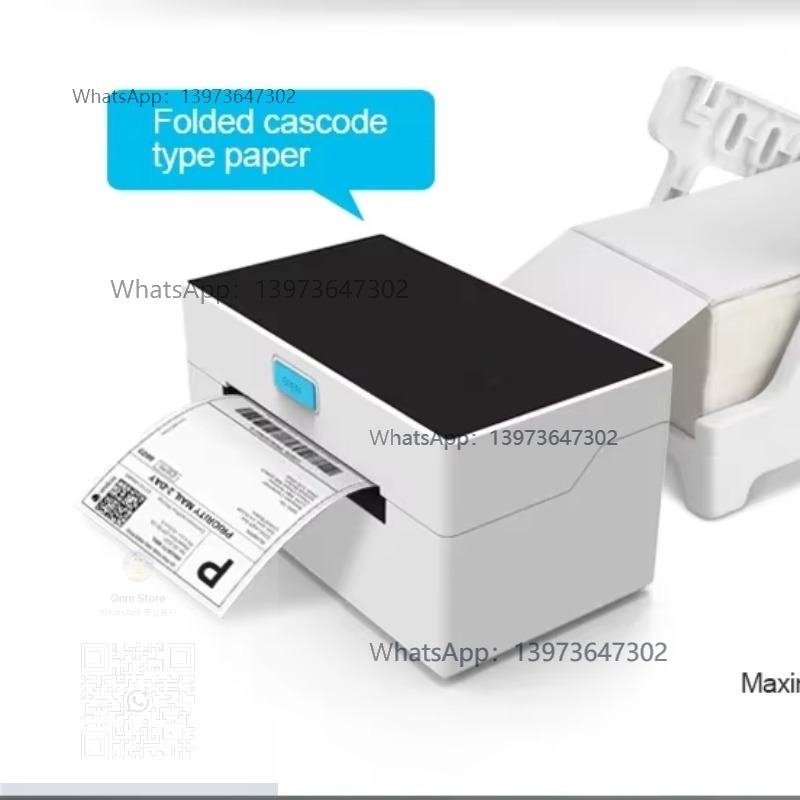 3 بوصة 80 مللي متر لاسلكي USB  - مراجعة Label Printer وسعره
