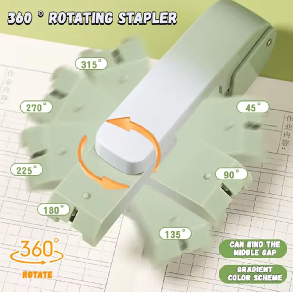 دباسة مكتبية دوارة 360 درجة سه - مراجعة Stapler Heavy Duty وسعره
