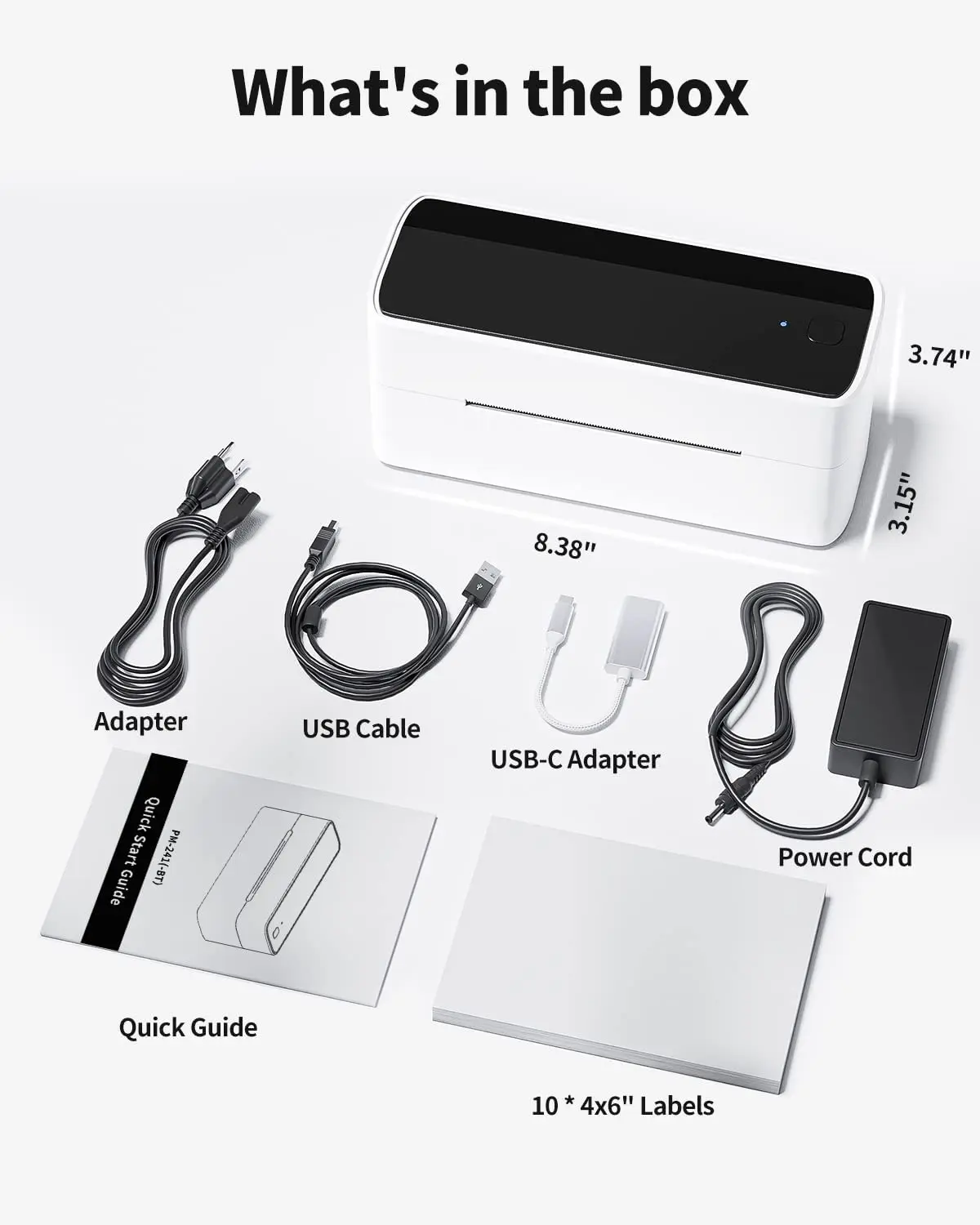 طابعة حرارية متعددة الوظائف Ph - مراجعة Label Printer وسعره