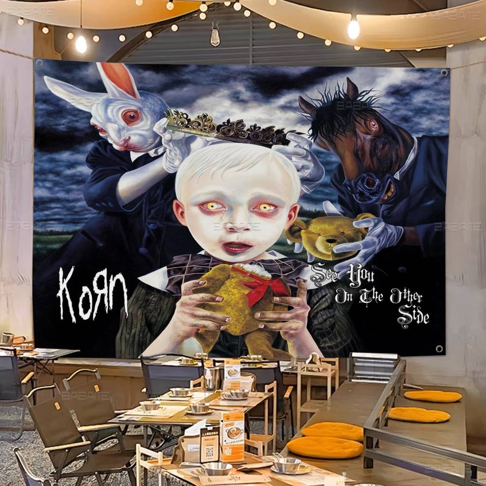 لافتة حفلات شركة Rock Band Kor - مراجعة Commercial Printing Company وسعره