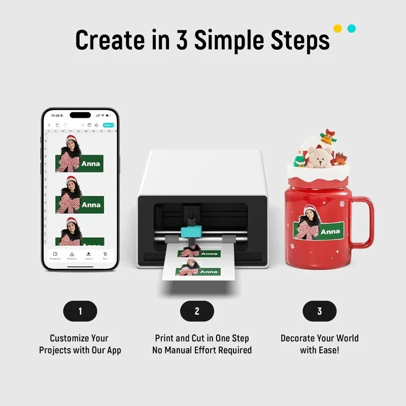 آلة صنع الملصقات الشاملة PixCu - مراجعة Label Printer وسعره