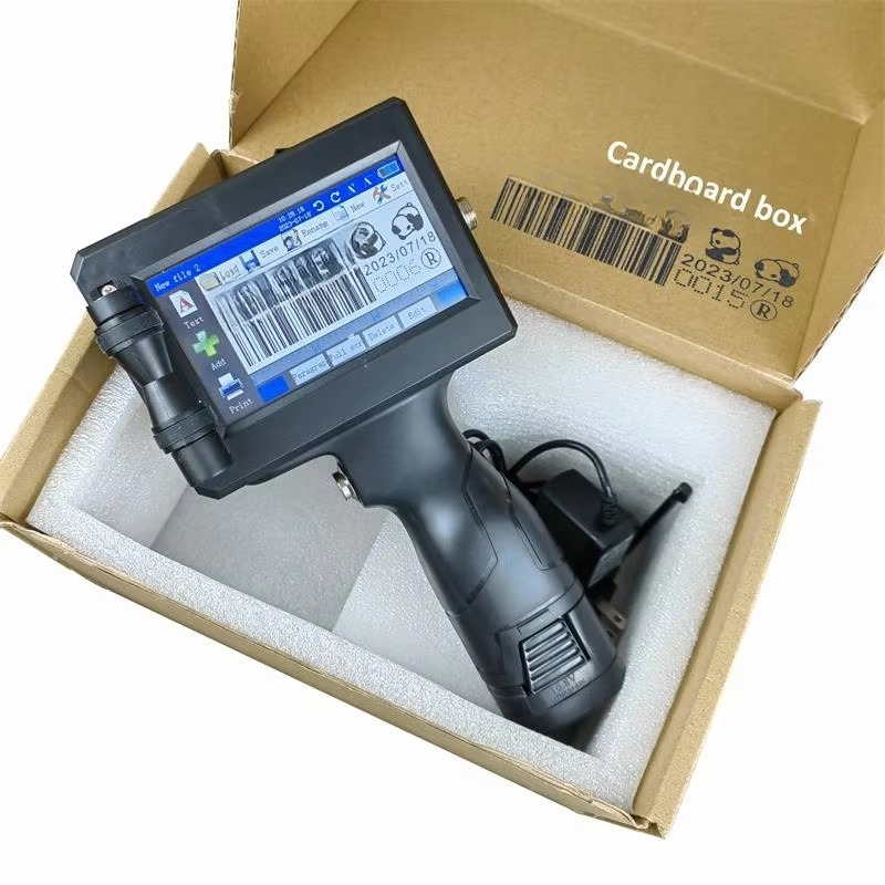 طابعة نافثة للحبر محمولة صغيرة - مراجعة Barcode Printer وسعره