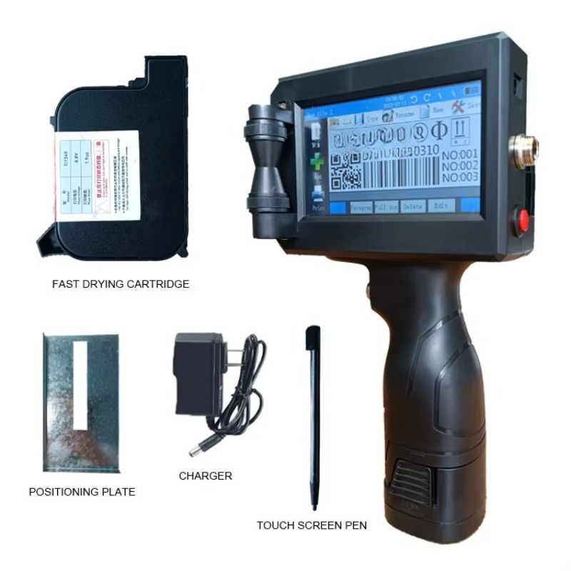 طابعة نافثة للحبر محمولة صغيرة - مراجعة Barcode Printer وسعره