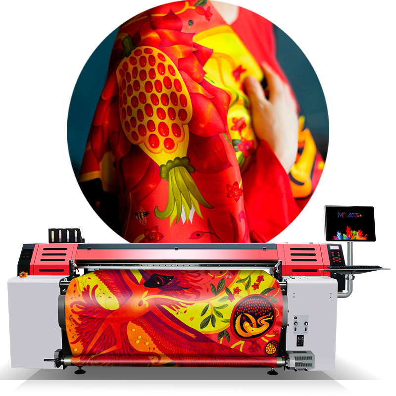 آلة طباعة نسيجية بنفث الحبر MT - مراجعة Commercial Fabric Printing Machine وسعره