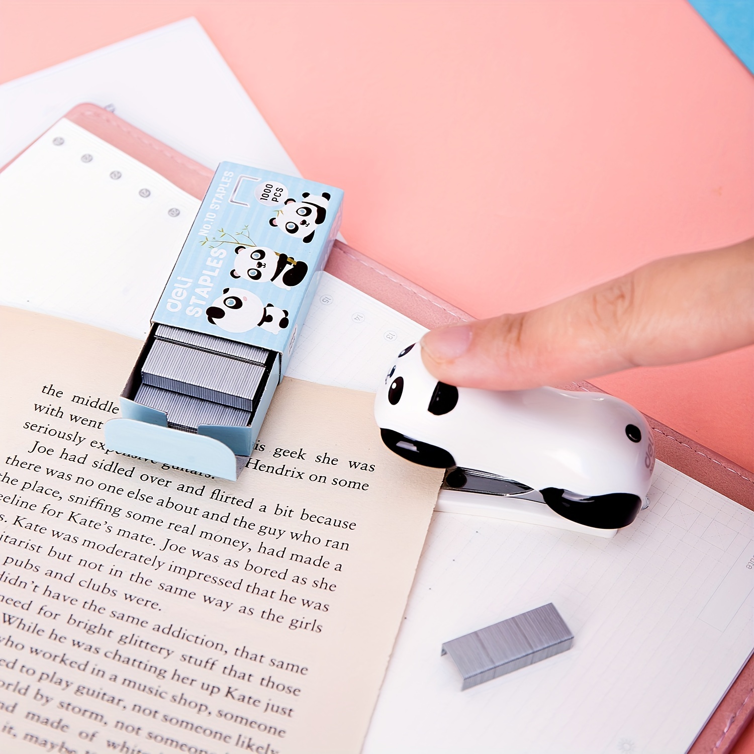 مجموعة دباسة صغيرة كرتونية من  - مراجعة Stapler Heavy Duty وسعره
